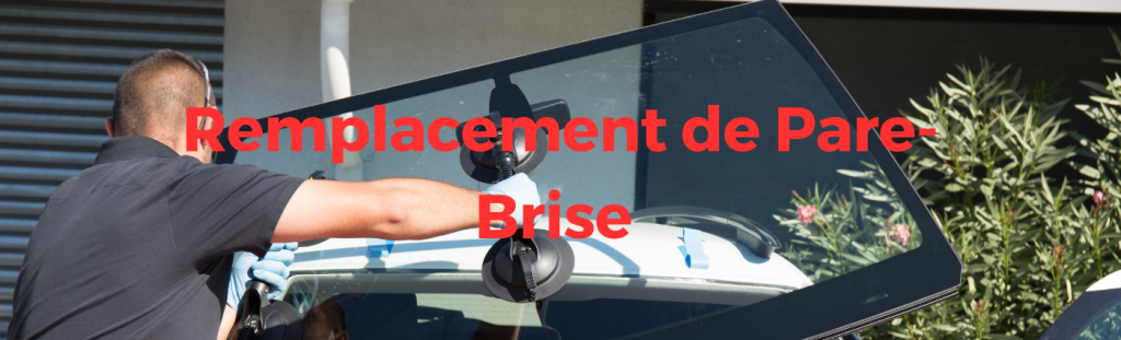 Technicien Glasscar77 effectuant un changement de pare-brise avec kit professionnel